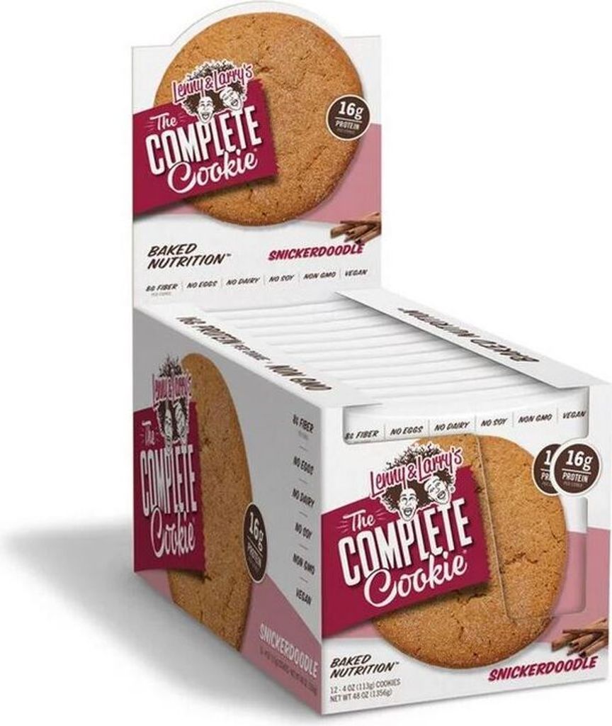 Lenny & Larry's The Complete Cookie - 12 x 113 g Snickerdoodle