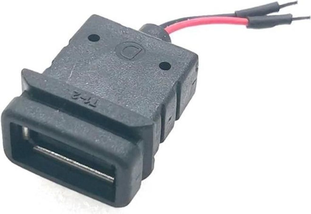 Stück – USB-A-Ladestecker mit Kabel, lötbarer weiblicher Stecker, DIY-Design