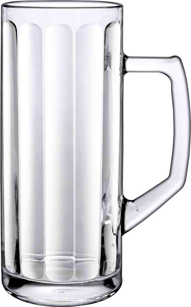 6 Bierseidel Reno Optik  - geeicht Größe - 0,4L geeicht Produktbild 