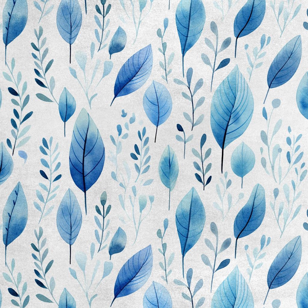 Royal Samt Stoff Polyester Zum Nähen - Motiv Blätter - RDX2376