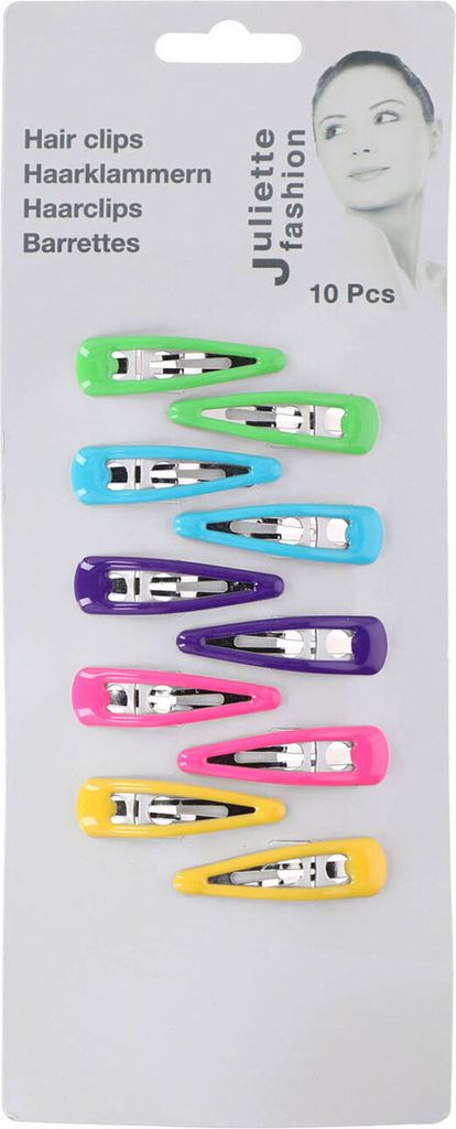 Pack mit 4 Haargummis, 2 passende Farben. Juliette Fashion