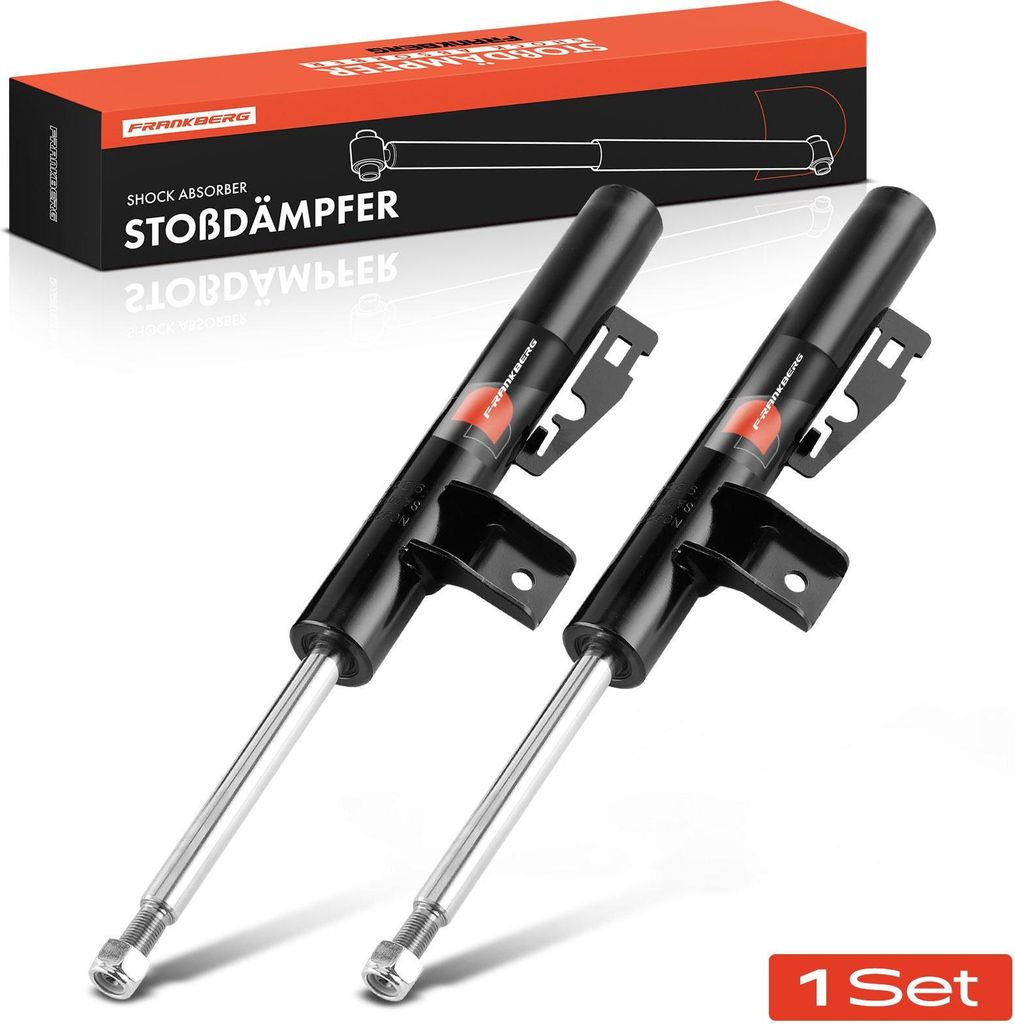 Frankberg 2x Stoßdämpfer Vorderachse für Smart Fortwo Cabrio 451 Fortwo Coupe 0.8L 1.0L Bj ab 2007