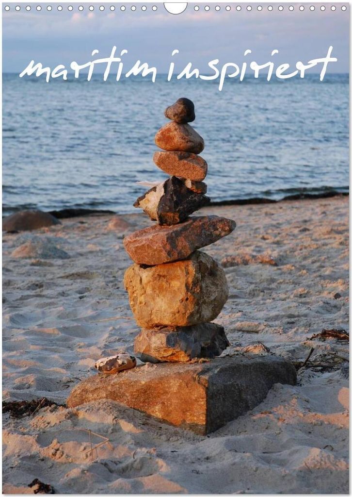 maritim inspiriert / Geburtstagskalender (Wandkalender 2026 DIN A3 hoch), CALVENDO Monatskalender