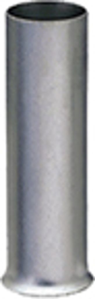 100 x Aderendhülsen-Sortiment - unisoliert / blank - 1,5qmm / 1,5mm² Länge 10mm