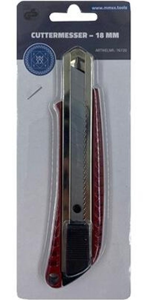 MMXX Cuttermesser, 18 mm Metallgehäuse,