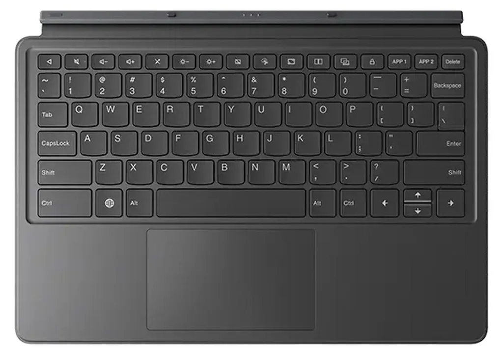 Pack Clavier et Pavé Tactile Lenovo Tab Pro pour Travail Nomade Noir