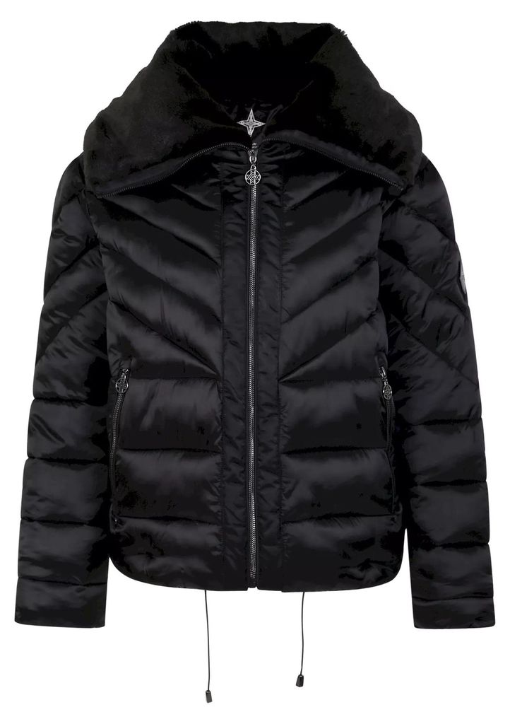 Dare 2B - "Julien Macdonald Suppression" Steppjacke für Damen RG8558 (36 DE) (Schwarz)