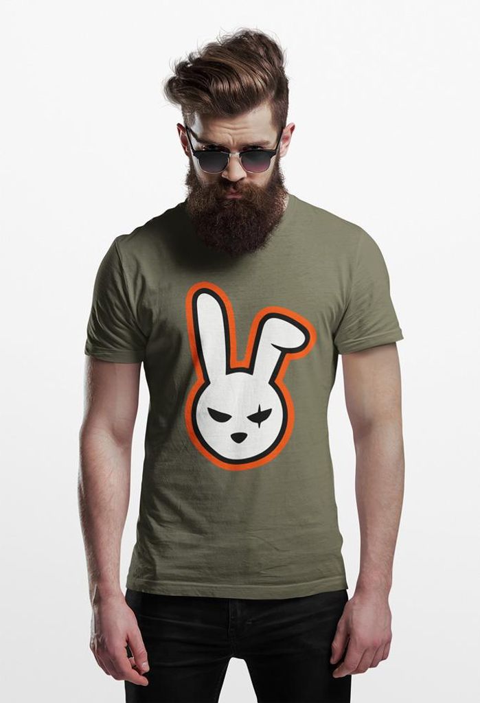 D&B 150 Uni Polo EB00018 Bunny MilitärGrün-Größe M