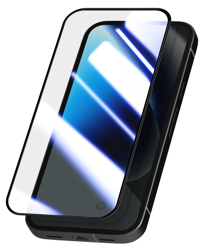 Force Glass, Flexibles Schutzglas Google Pixel 10a, ultra robust, Schwarz transparent