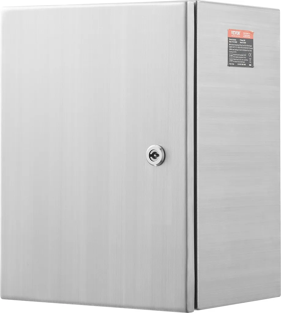 Boîtier de commande électrique extérieur inox pour montage mural IP66 - 10
