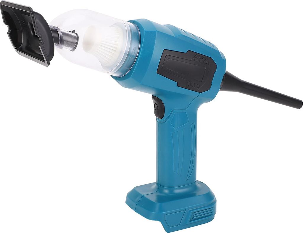 Druckluft-Staubgerät, Staubsauger, 2-in-1-Handpumpe, elektrischer, kabelloser Handbläser, 11000 U/min, für Auto und PC
