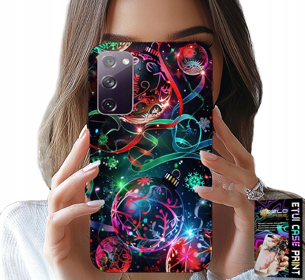Gehäuse Für Samsung Galaxy S20 Fe - Weihnachtskugeln, Weihnachtsbaum, Gehäuse + Folie