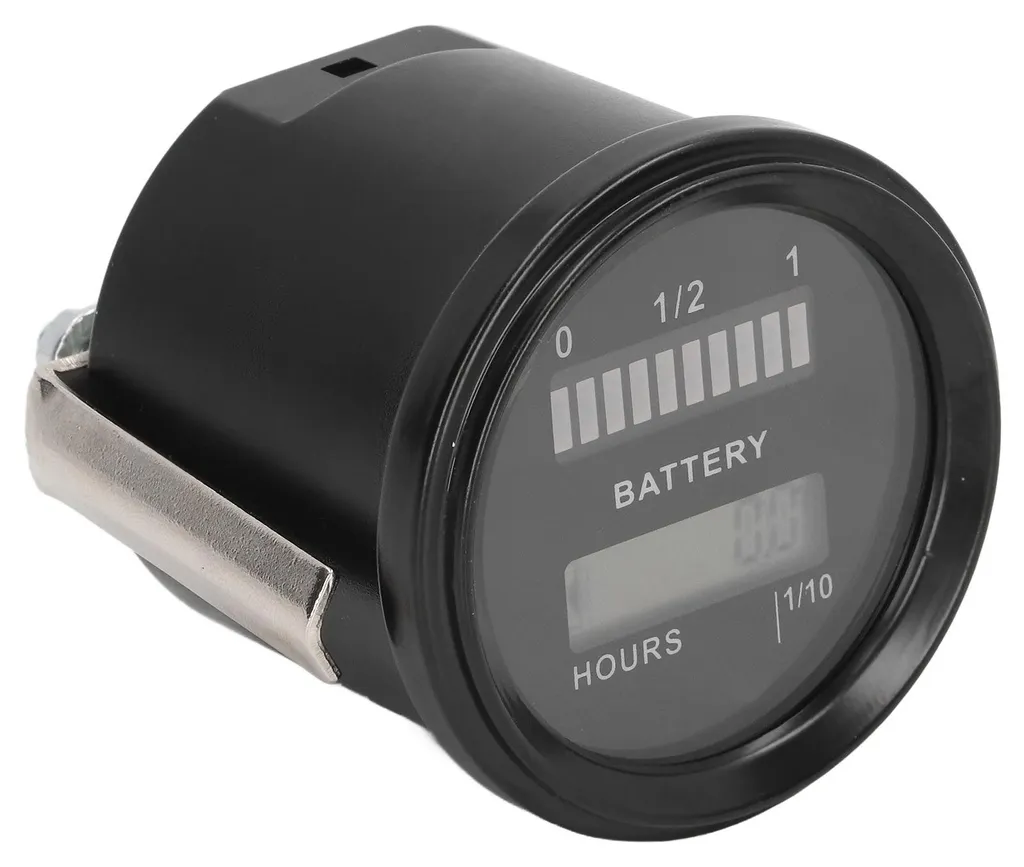 Jauge de batterie multifonctionnelle étanche IP65 pour tondeuse à gazon