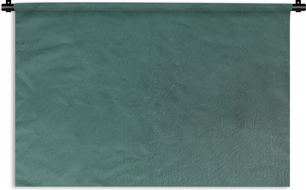 MuchoWow Wandteppich Wandbehang Grün - Farbe - Wand 60x40 cm Tapisserie Dekoration Wandtuch - Wanddekorationen