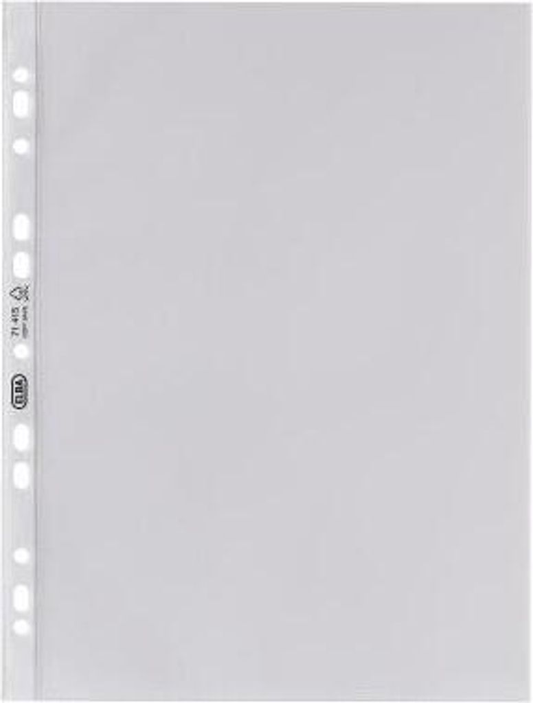 Oxford Prospekthülle Premium DIN A4 0,12mm oben offen Polypropylen transparent 25 St./Pack.