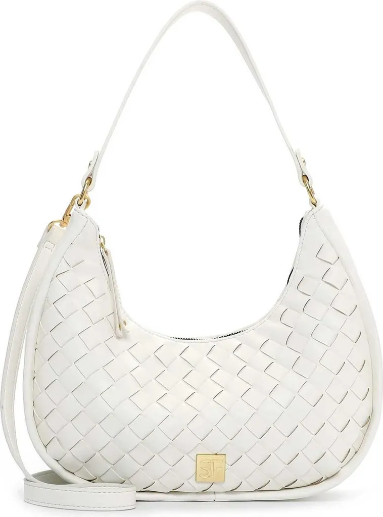 Sac bandoulière SURI FREY Nelly blanc en cuir synthétique haut de gamme