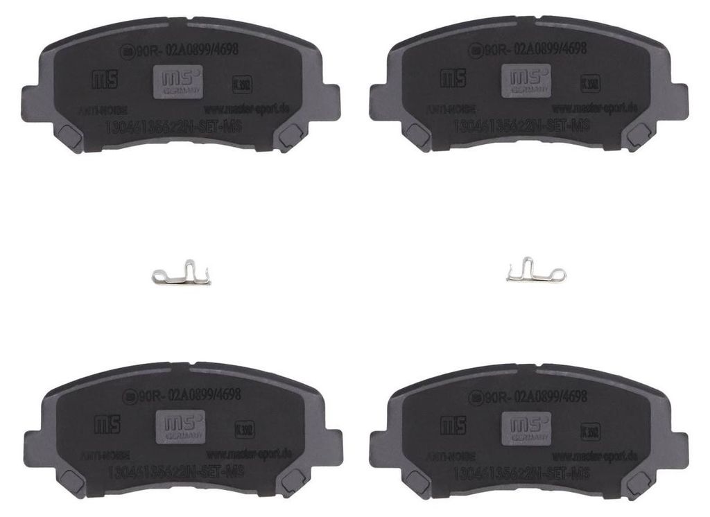 MASTER-SPORT Bremsbeläge Satz Vorne für MAZDA CX-5 (KE, GH) 13046135622N-SET-MS