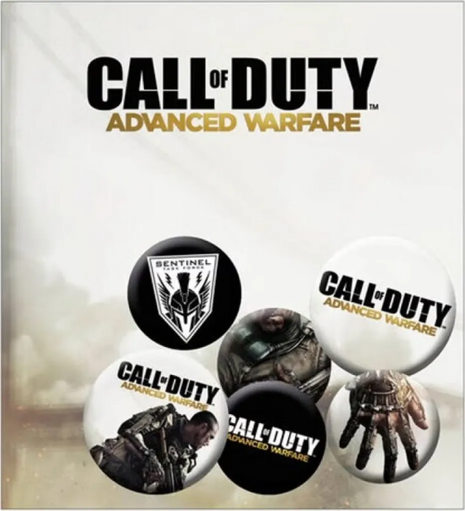 Call Of Duty Advanced Warfare Badge 6-Pack SG35208 | Merch Ufficiale COD