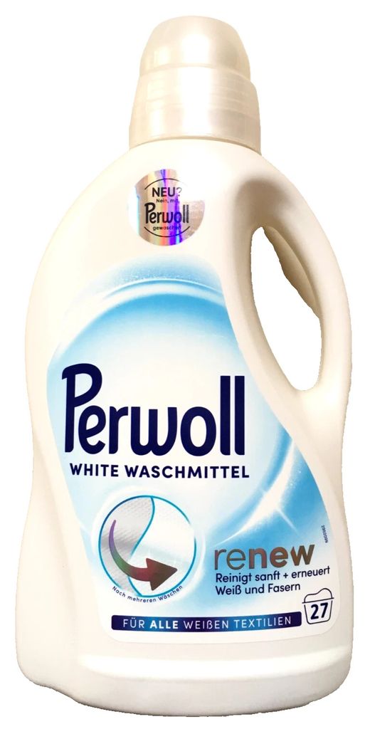 PERWOLL Feinwaschmittel Weiß 27WL 1,35L Produktbild 