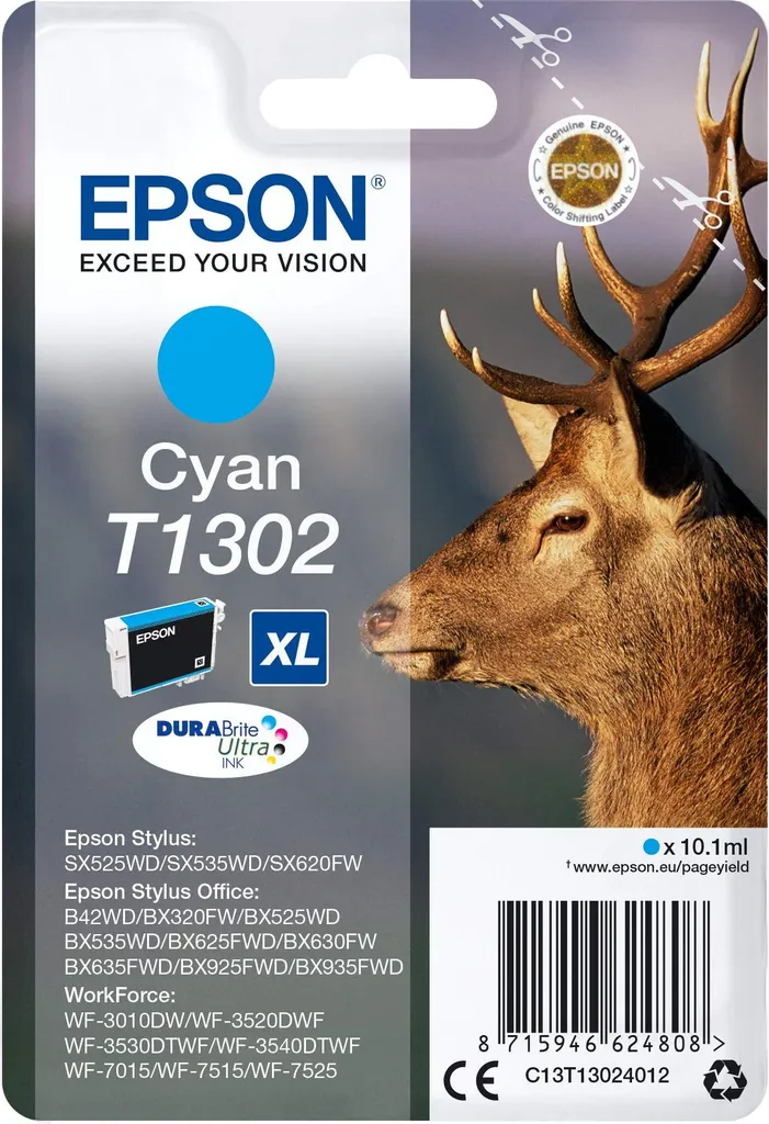Recensione Cartuccia Epson T13024022 Ciano Stag: Vale la spesa?
