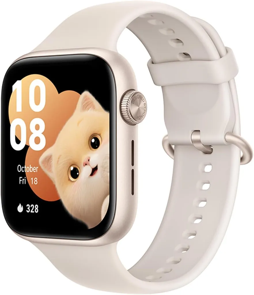 HONOR Watch 5 Montre Connectée Dorée : L'Élégance High-Tech au Poignet