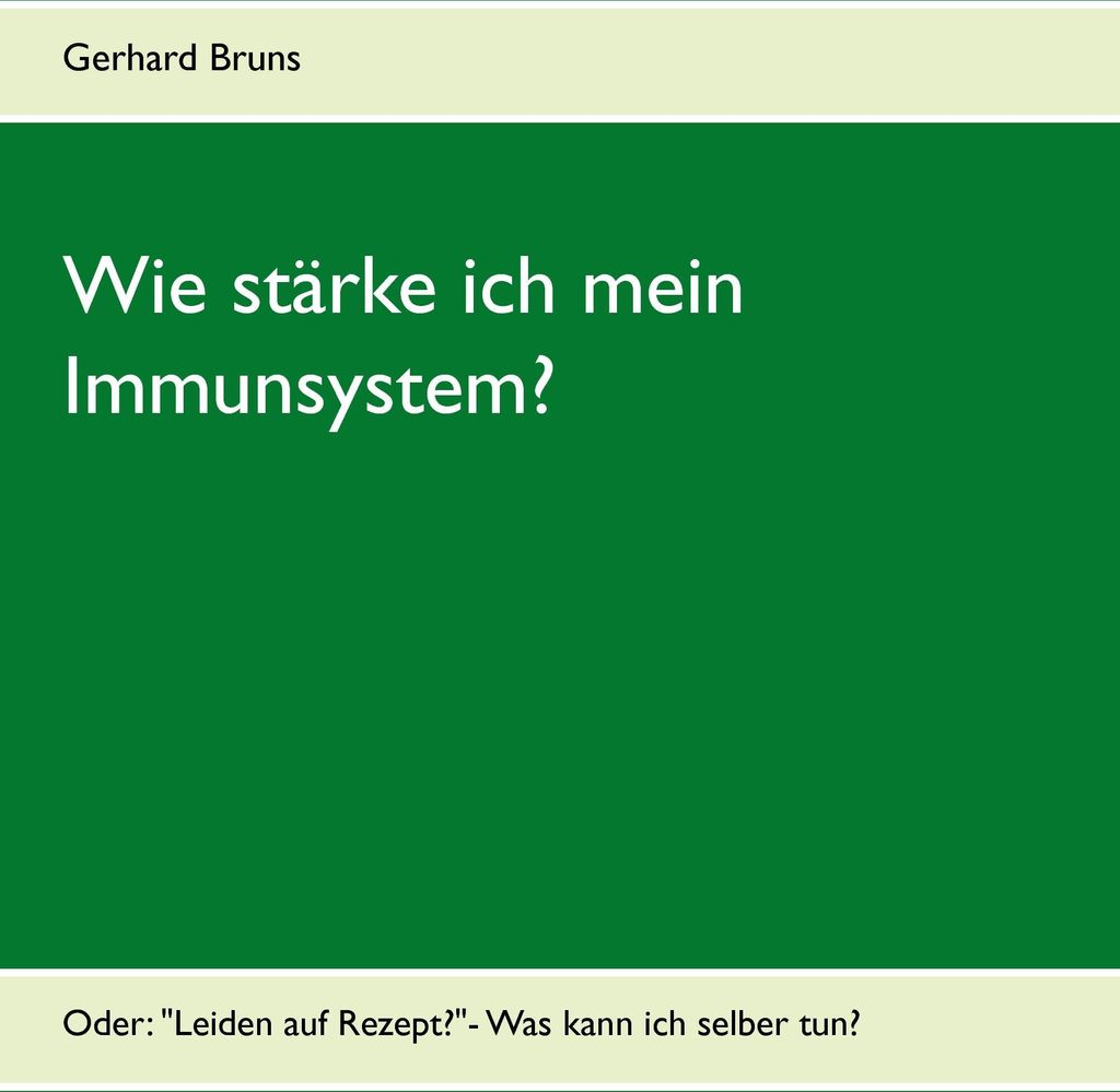 Wie stärke ich mein Immunsystem?