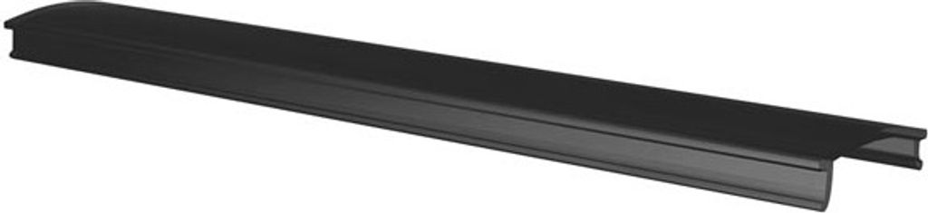 Diffusor (oben) Für Profilreihen 'wall Led Lamp, Sl' - Polycarbonat - UV-beständig - 2 m - Mattschwarz