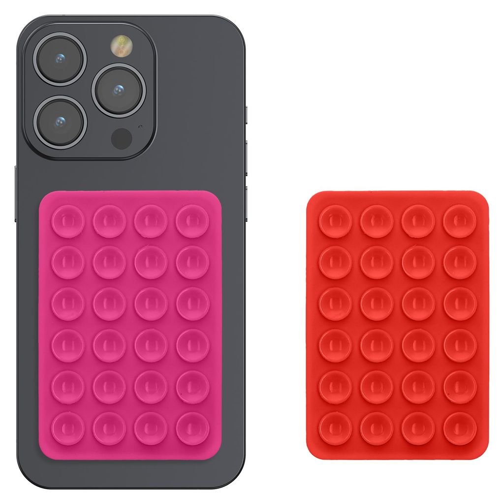 kwmobile 2x Silikon Saugnapf Handyhalterung - Handy Halter Produktbild 