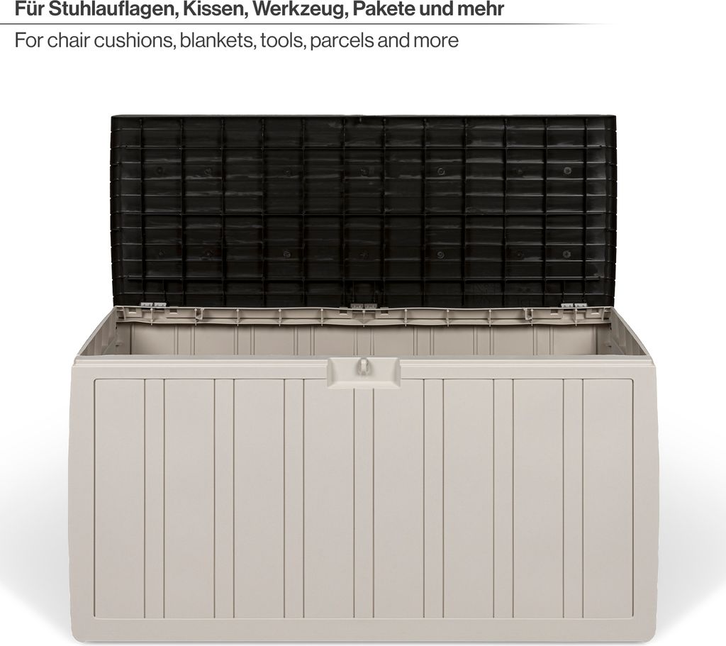 Kreher Kissenbox 'Leonardo' in Creme Weiß 270 Liter Produktbild 5