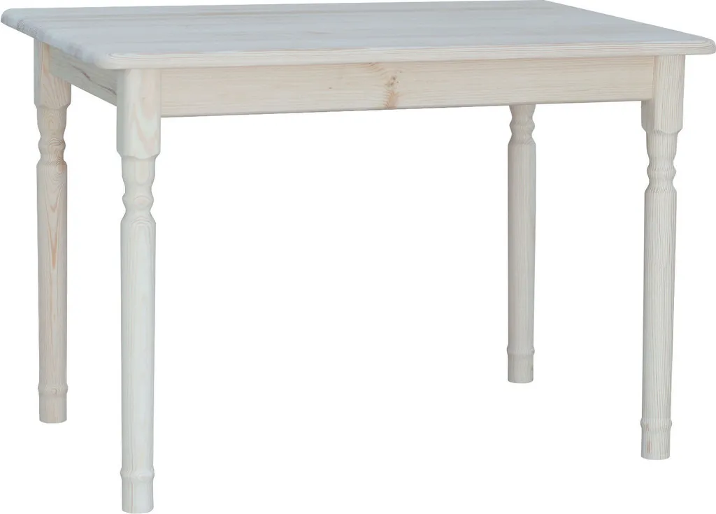 Tavolo Scandinavo 120x70 Pino Grezzo - Arredo Massello Personalizzabile