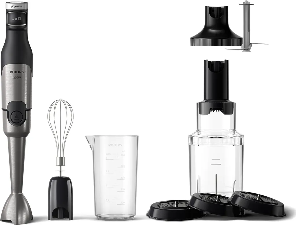 Mixeur plongeant Philips 1200W puissant contre les grumeaux HR2684/00