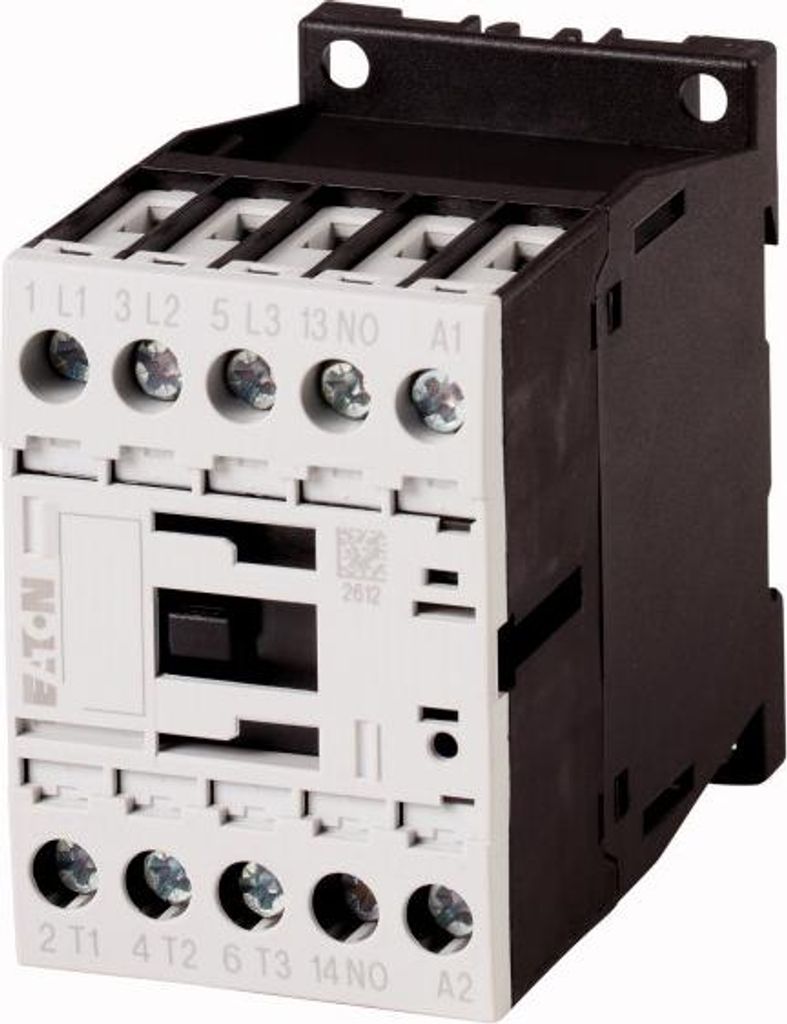 Leistungsschütz, 3-polig, 380 V 400 V 5,5 kW, 1 S, 24 V 50/60 Hz, Wechselstrombetätigung, Schraubklemmen 276834 EATON