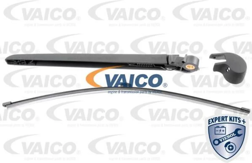 Jeu de bras d'essuie-glace arrière pour Audi A4 8K Avant V10-3436 Noir