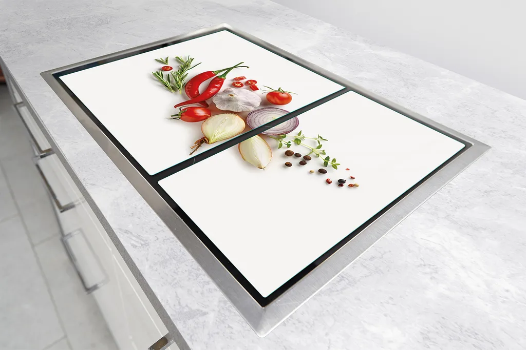 Coprifornelli 2 Pezzi 75x52 Ceramica - Protezione Vetro Temperato - 6