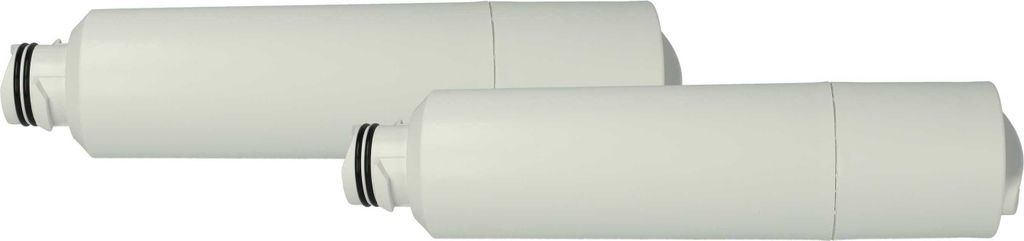 vhbw 2x Wasserfilter Filterkartusche Filter kompatibel mit Samsung RFG296HDRS, RFG296HDWP, RFG297HDBP, RFG297HDPN, RFG297HDRS, RFG297HDWP Kühlschrank