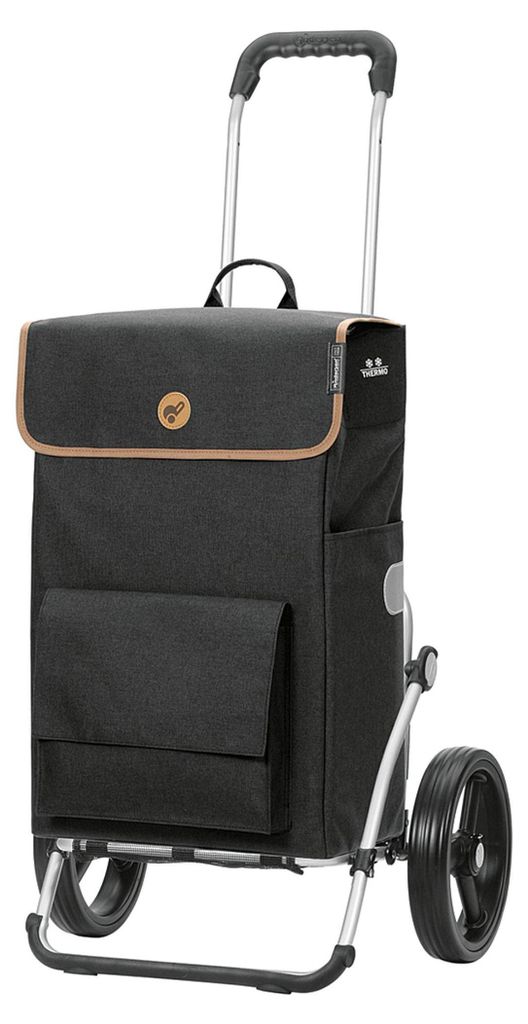 ANDERSEN Einkaufsroller Royal Shopper® Solva schwarz Produktbild 