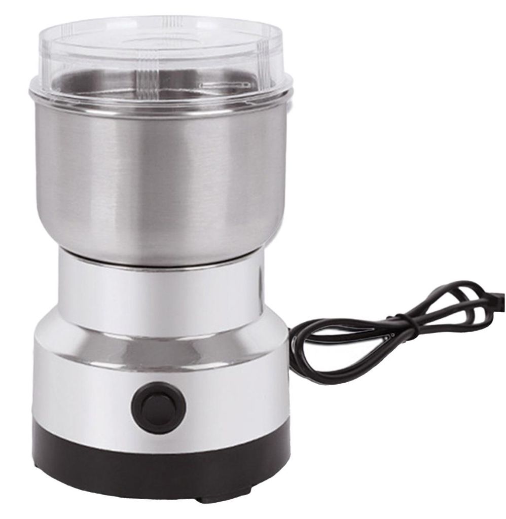 Elektrische Kaffeemühle, tragbarer Mini-Gewürzmühle, Nuss-, Samen- und Getreidemühle, Kaffeemühle, Mixer