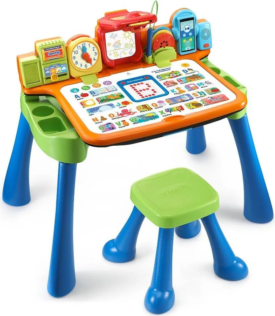 Bureau Enfant 5 en 1 Vtech 80-540904 : Apprendre en s'Amusant sans Écran