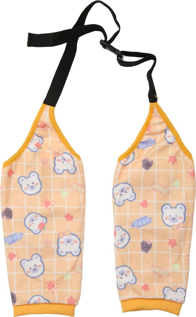 Hunde-Erholungshülle aus Polyester-Baumwolle, Ellenbogen-Ärmel, weiche, atmungsaktive Mesh-Beinstützen, verdickter Kissenschutz, 4XL