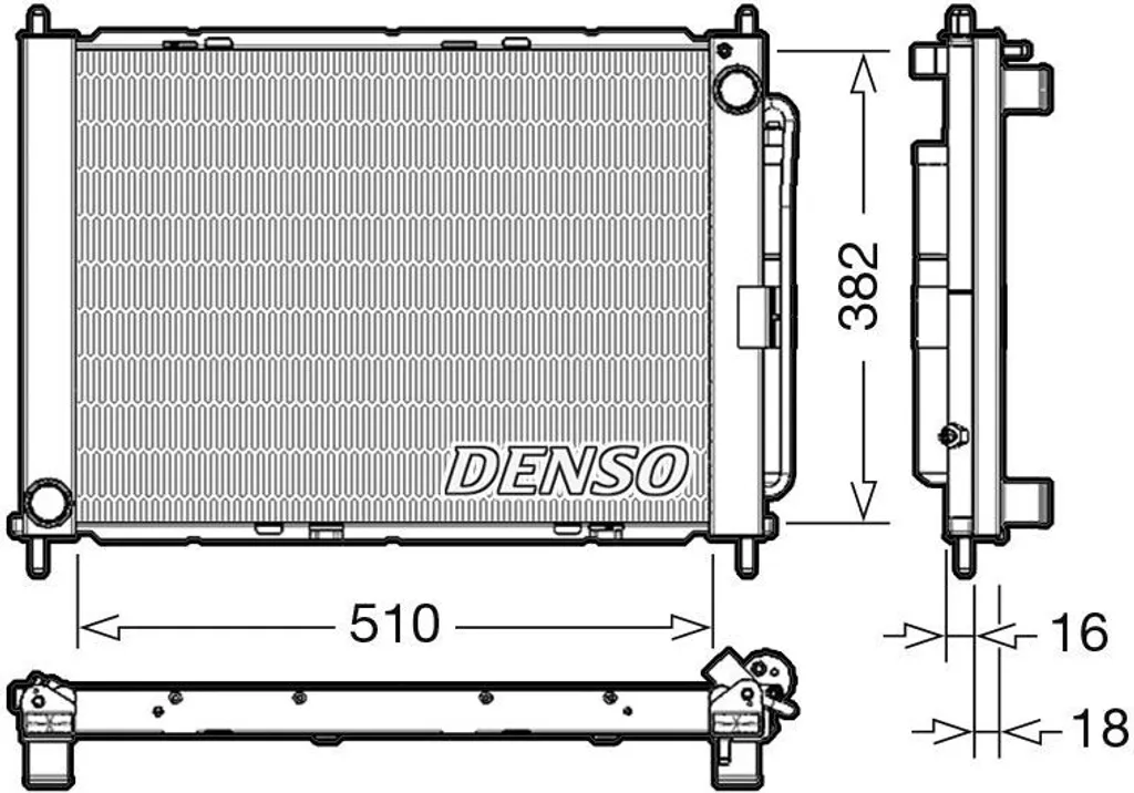 Module DENSO DRM23104 Haute Performance pour RENAULT TWINGO II 3188 g