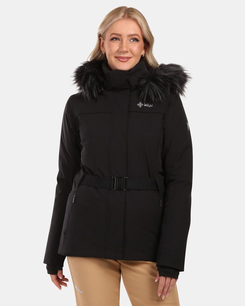 Damen-Skijacke Kilpi CARRIE-W, SCHWARZ, Größe 46
