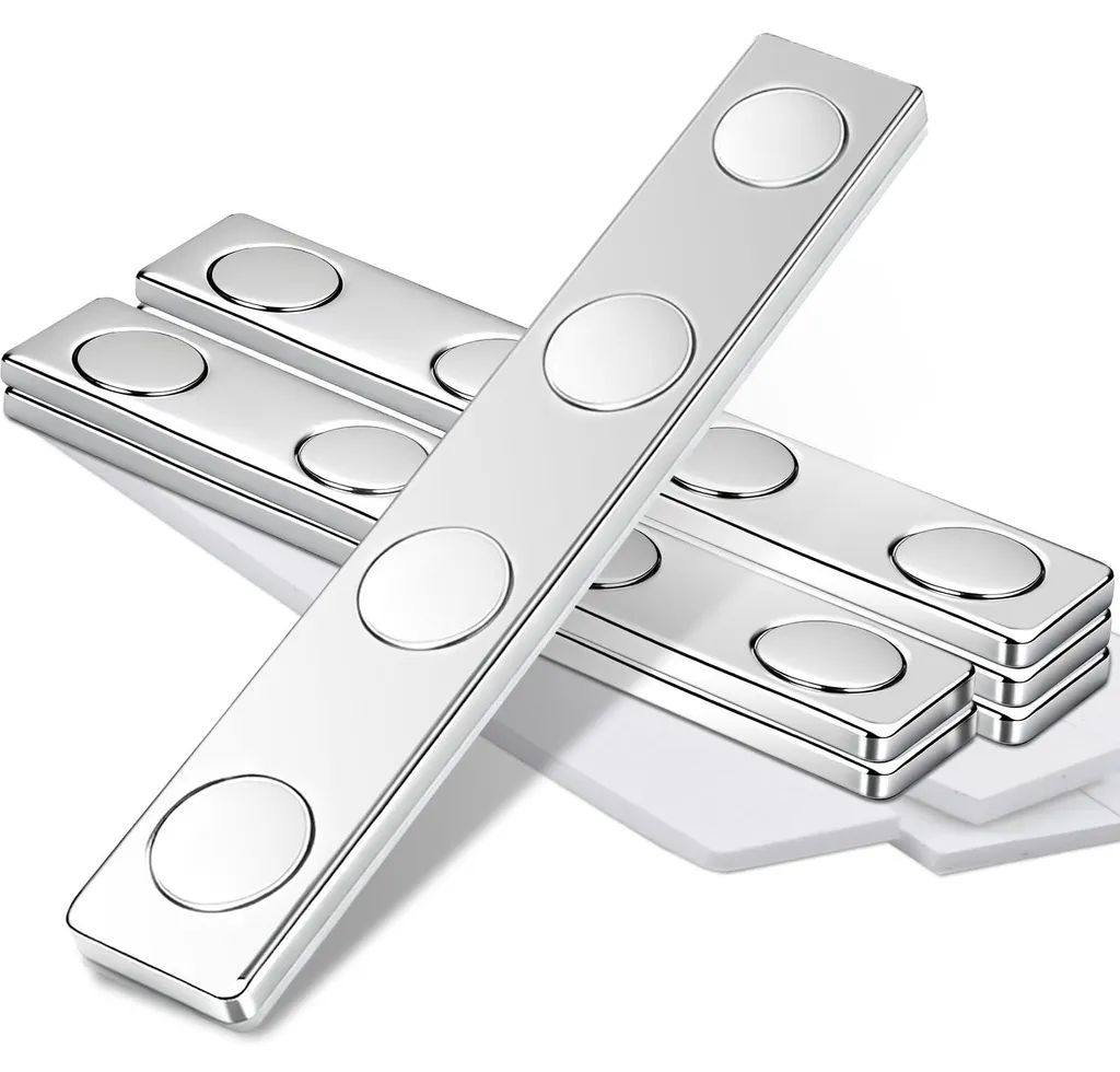 Bande Magnétique Autocollante 58mm - Aimant Néodyme Plat pour Bureau