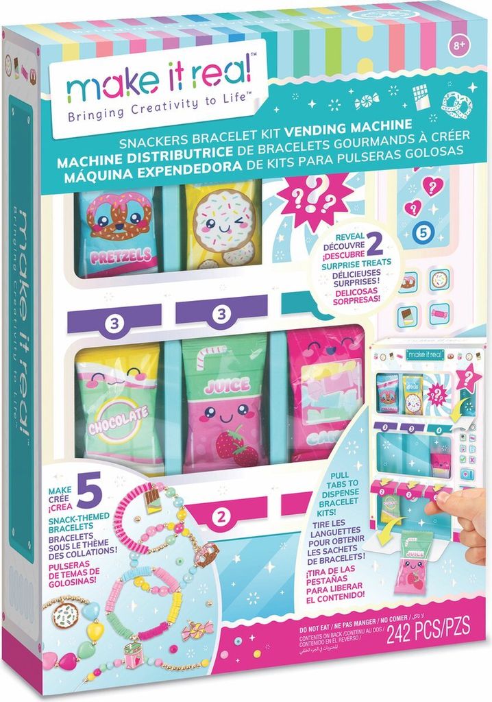 Make It Real Armband Set Snackautomat, Kreativspielzeug Produktbild 