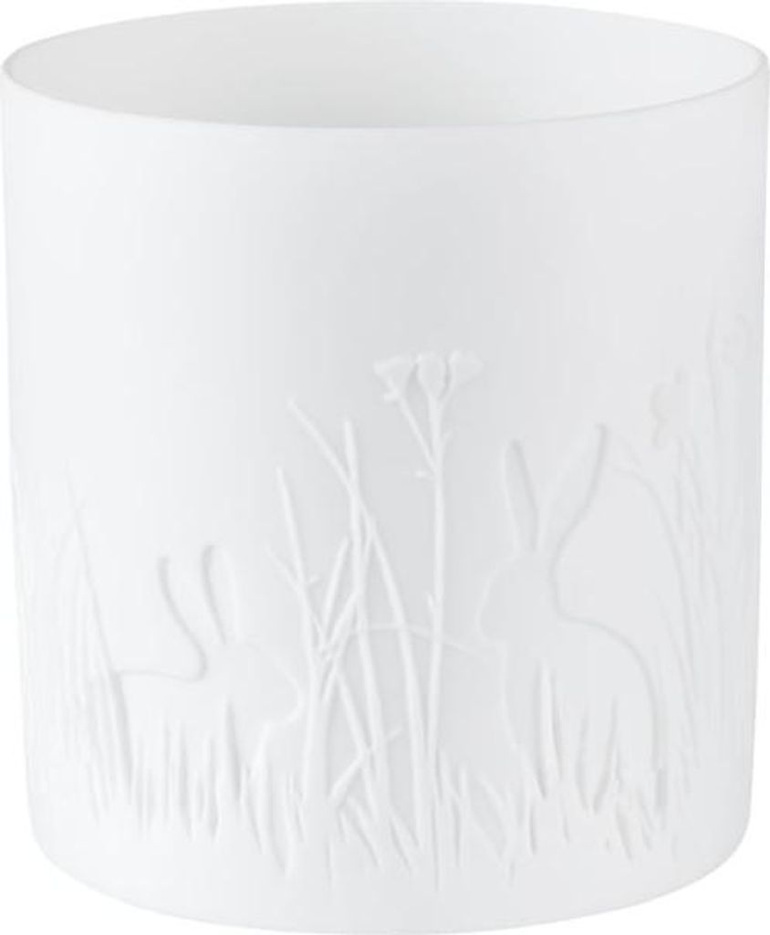 Räder Ostern Porzellanlicht Hasenwiese D.6,5cm, H.7cm Produktbild 