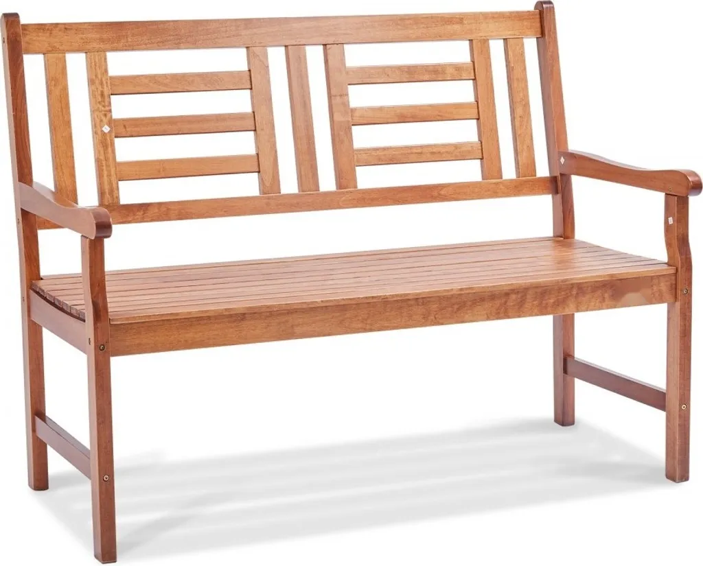 Banc de jardin 3 places stable - Bois massif haute résistance 318kg