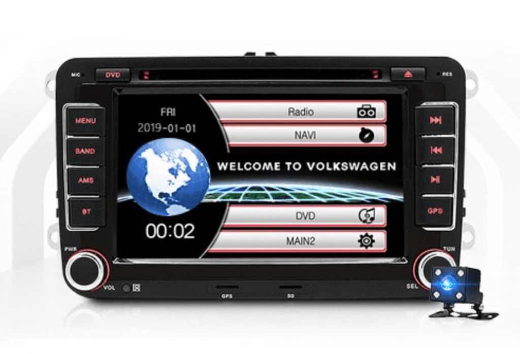 Junsun CD/DVD GPS navigace radio pro ŠKODA Octavia, Fabia, Obrázok produktu 