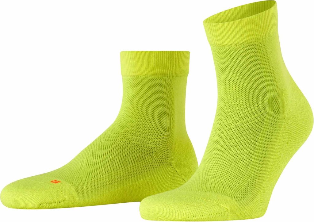 FALKE Uni Socken - Cool Cick, Polyester, einfarbig Gelb 37-38