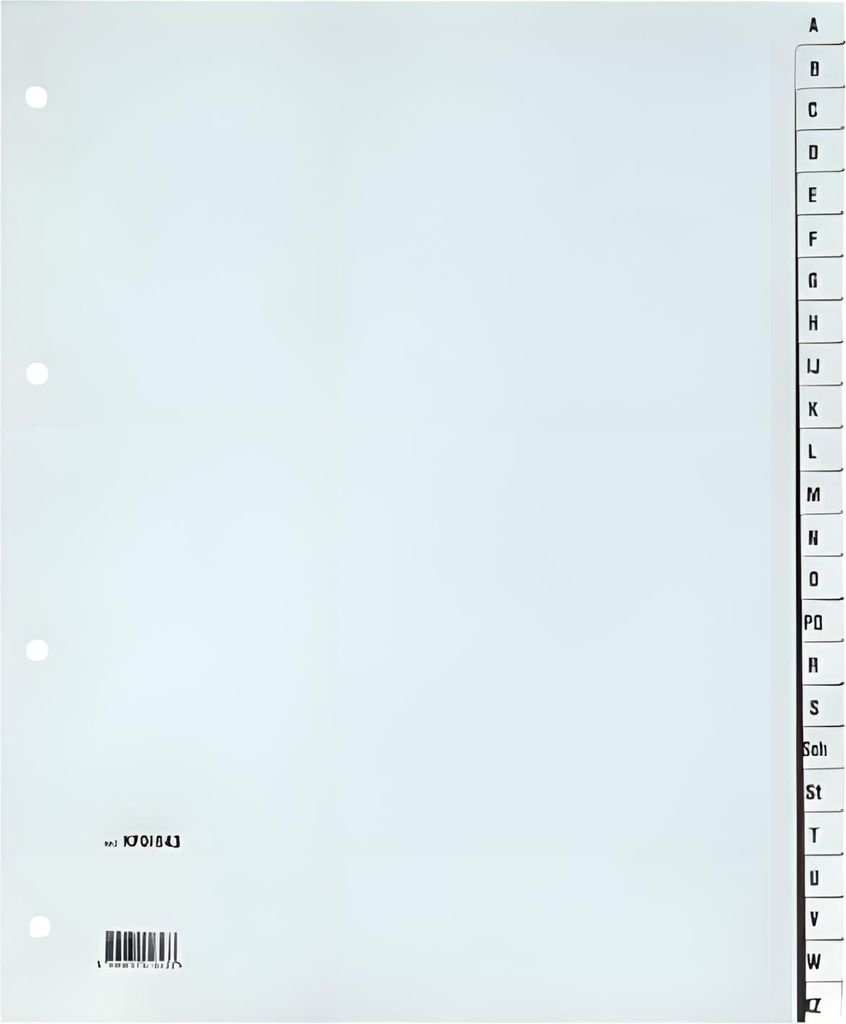Q-CONNECT KF01843, Grau, Polypropylen (PP), A4, Deutschland
