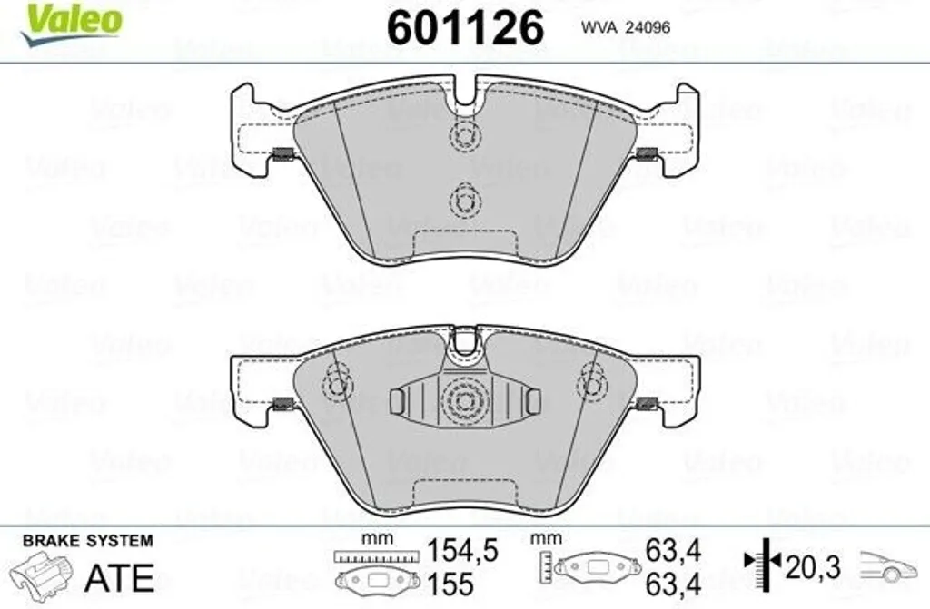 Supprimez les Bruits de Freinage sur BMW E90 avec Valeo 601126 Avant