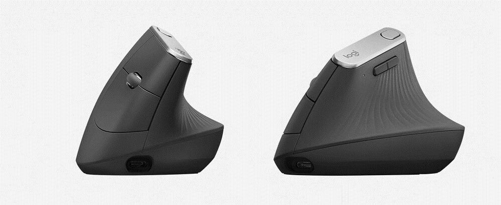 Logitech Wireless Mouse MX Vertical ergonomisch black Obrázok produktu 47